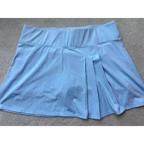 Tommy Bahama Pants - Tommy Bahama Skort Skirt Pleated Golf Tennis Pickleball A-Line Blue Size XL